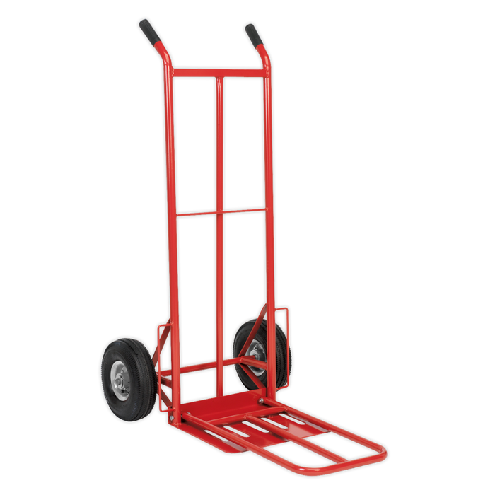 Folding Sack Truck with Pneumatic Tyres 250kg Capacity | CST990