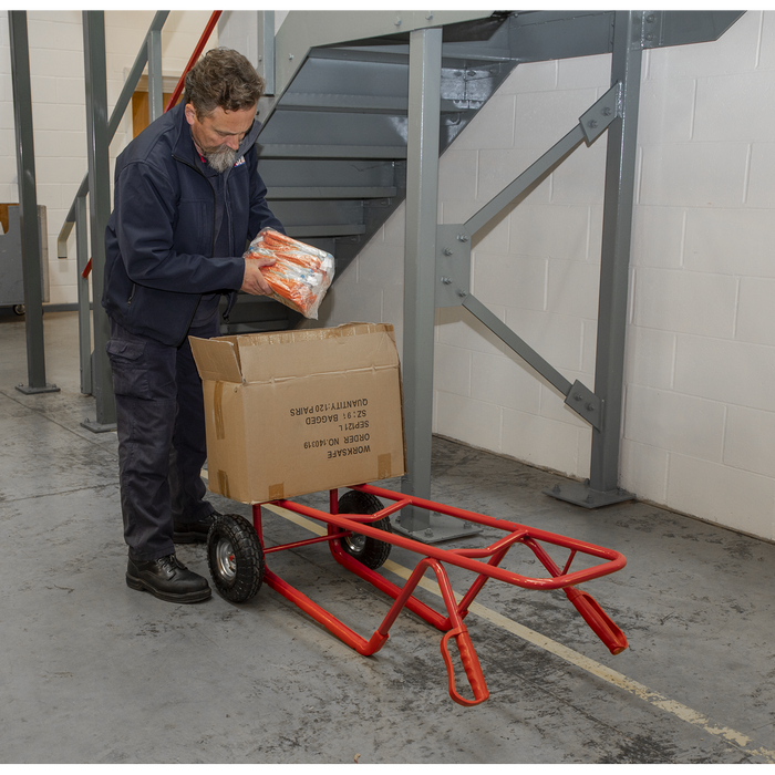 Sack Truck with Pneumatic Tyres 300kg Capacity | CST999