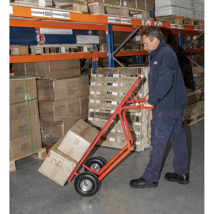 Sack Truck with Pneumatic Tyres 300kg Capacity | CST999