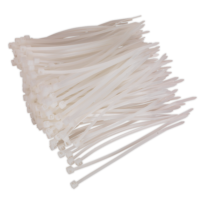 Cable Tie 100 x 2.5mm, White - Pack of 200 | CT10025P200W