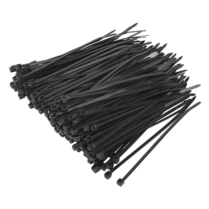 Cable Tie 100 x 2.5mm, Black - Pack of 200 | CT10025P200