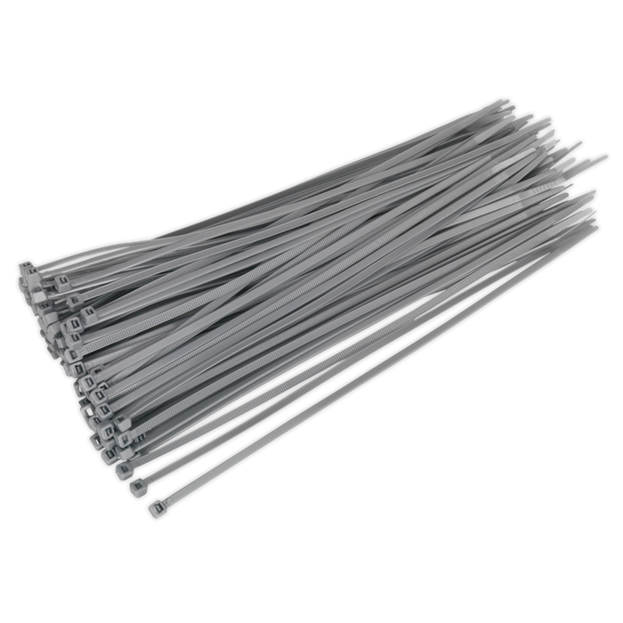 Cable Tie 300 x 4.4mm, Silver - Pack of 100 | CT30048P100S