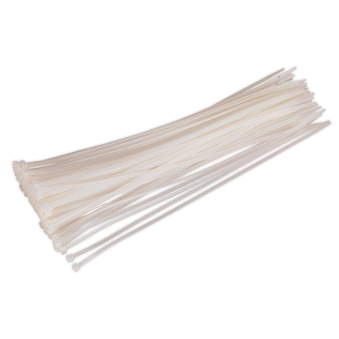 Cable Tie 380 x 4.8mm, White - Pack of 100 | CT38048P100W