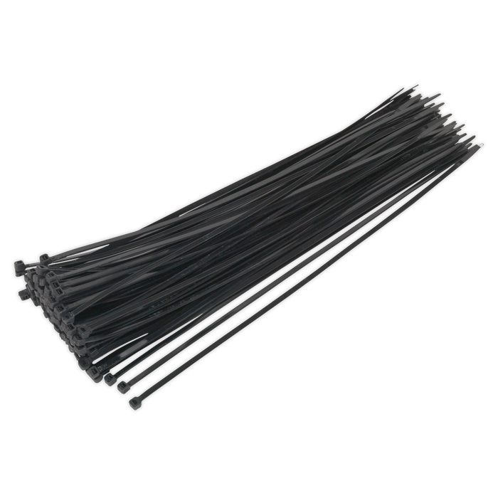Cable Tie 380 x 4.8mm, Black - Pack of 100 | CT38048P100