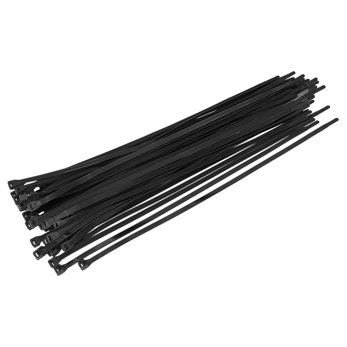 Cable Tie 450 x 7.6mm, Black - Pack of 50 | CT45076P50