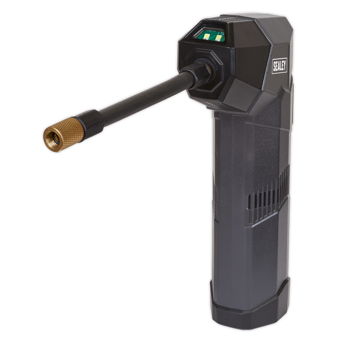 Compact Rechargeable Tyre Inflator & Power Bank with Worklight | CTI120