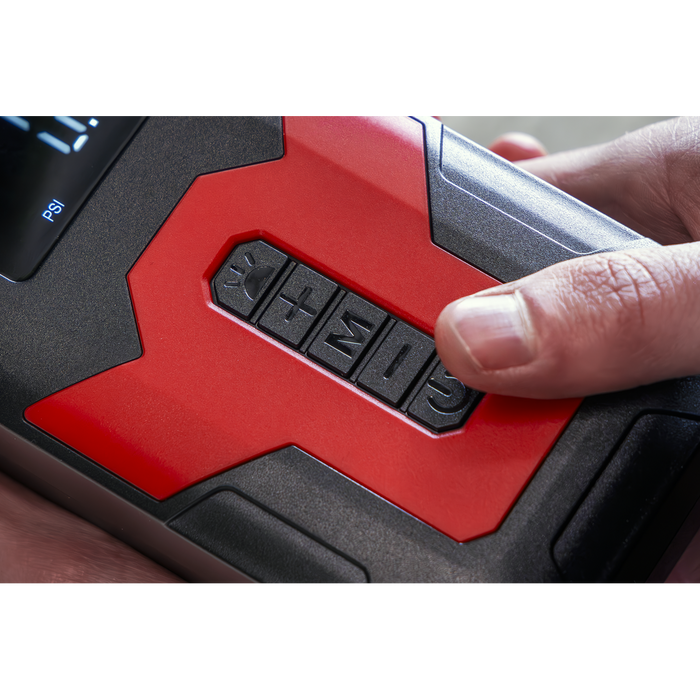 Rechargeable Tyre Inflator & Power Bank with Worklight 12V | CTI140