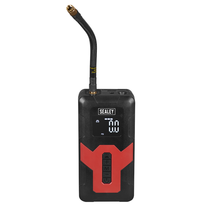 Rechargeable Tyre Inflator & Power Bank with Worklight 12V | CTI140