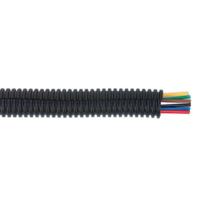 Split Convoluted Cable Sleeving 12-16mm 100m | CTS12100