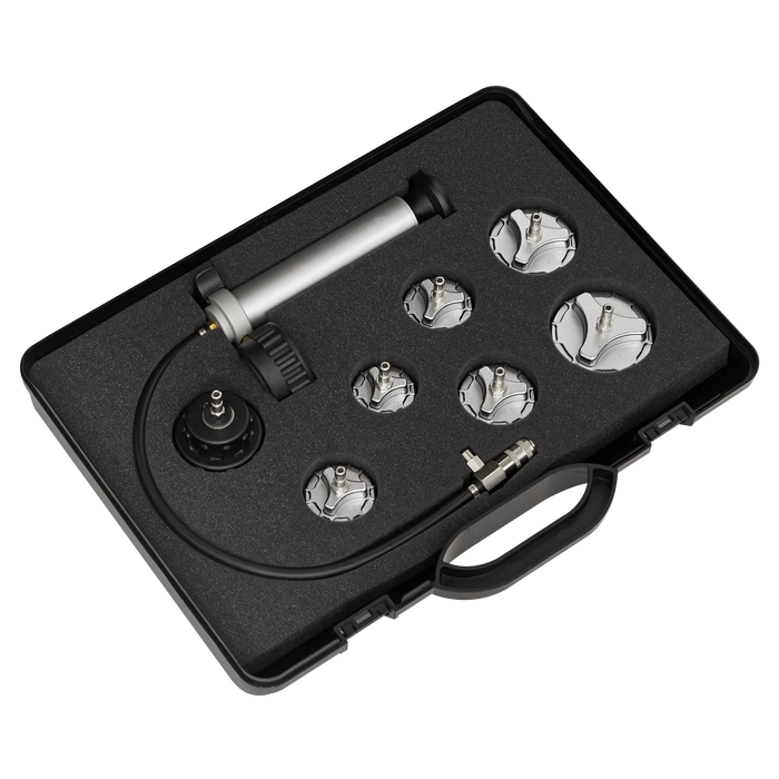 Commercial Cooling System Pressure Test Kit 7pc | CV0011