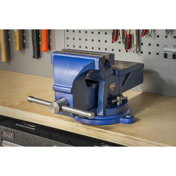 Professional Heavy-Duty Fixed Base Vice 200mm | CV200XT