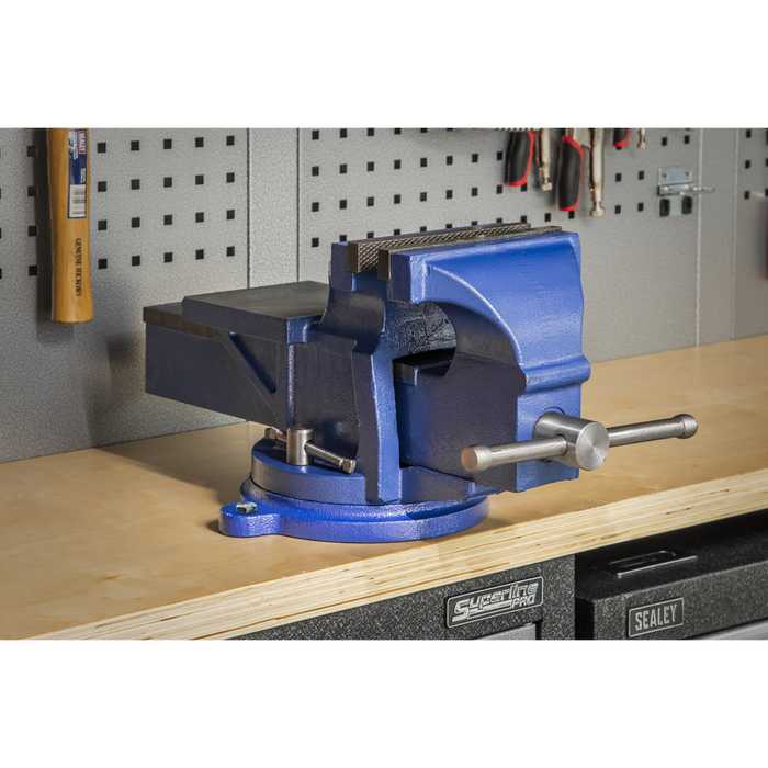 Professional Heavy-Duty Fixed Base Vice 200mm | CV200XT