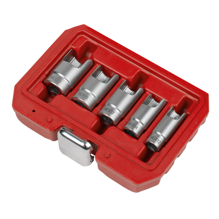 Elbow Connector Socket Set 3/8"Sq Drive 5pc | CV601