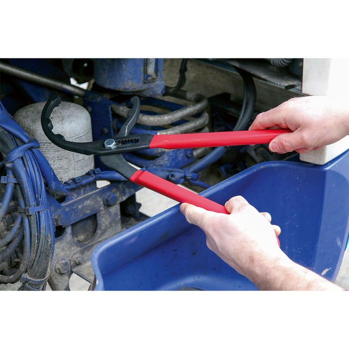 Oil Filter Pliers for Commercial Vehicles 95-178mm | CV6412