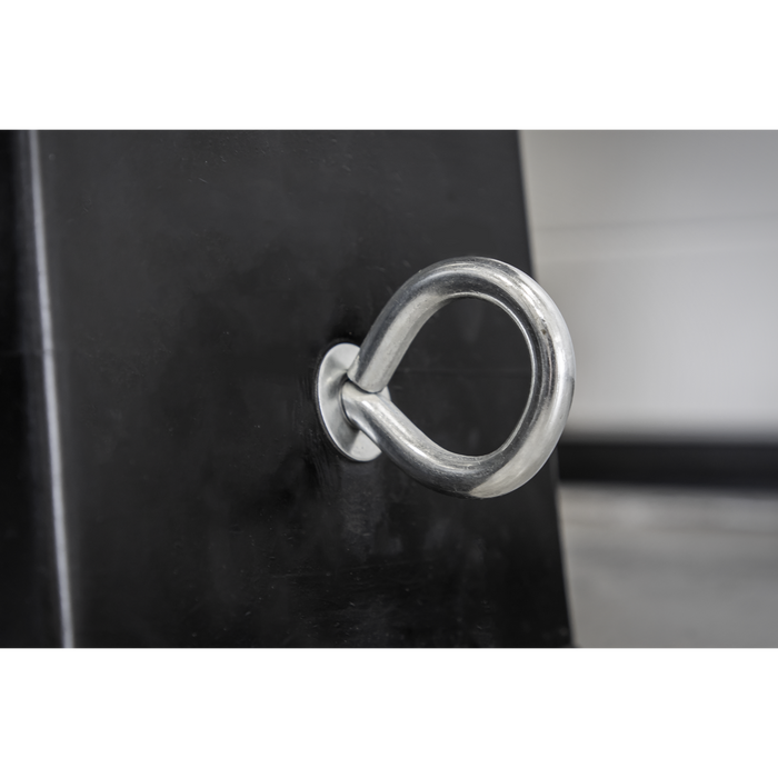 Heavy-Duty Rubber Wheel Chock - Single | CWC01