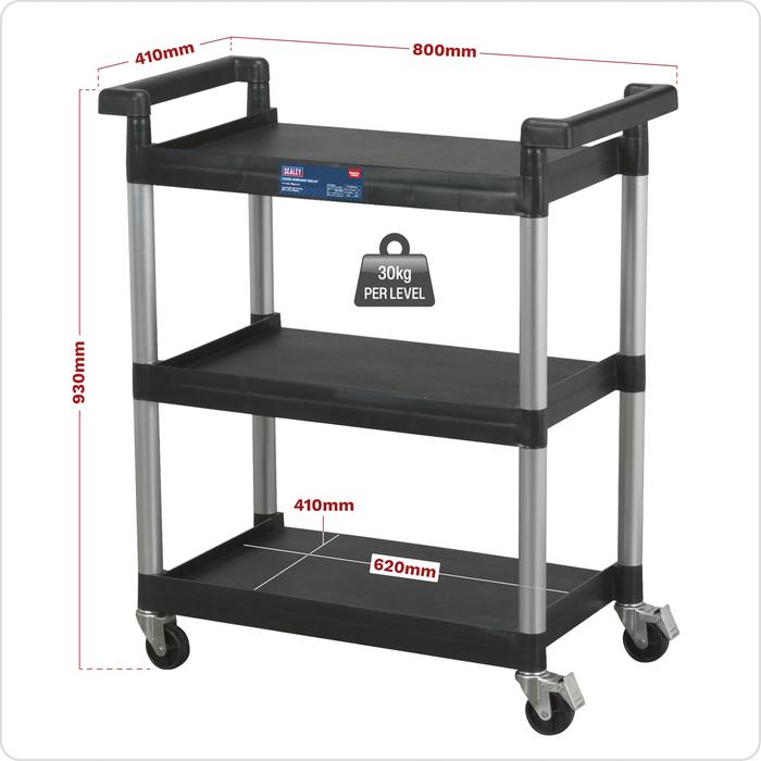 Workshop Trolley 3-Level | CX308