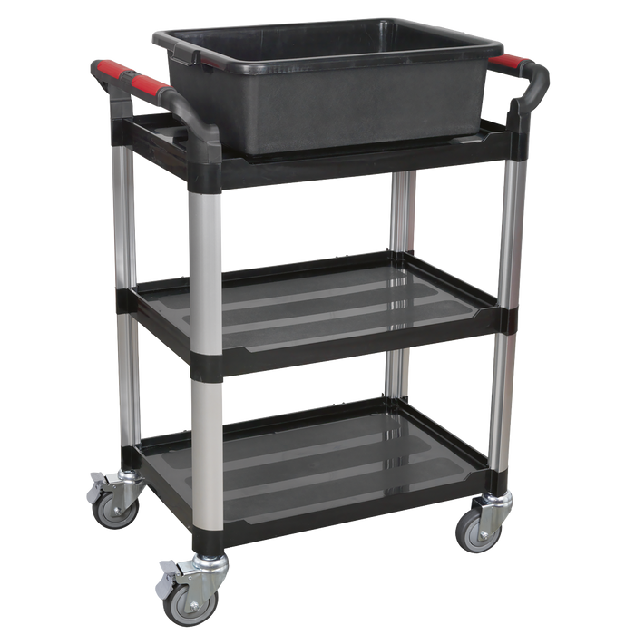 Composite Workshop Trolley 3-Level/3 Wall | CX309