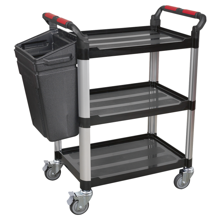 Composite Workshop Trolley 3-Level/3 Wall | CX309