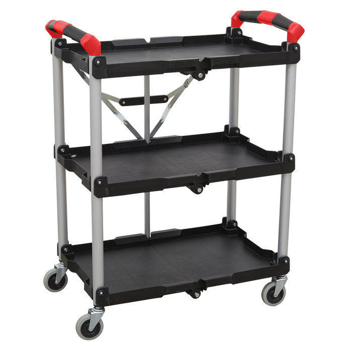 Folding Workshop Trolley 3-Level | CX314