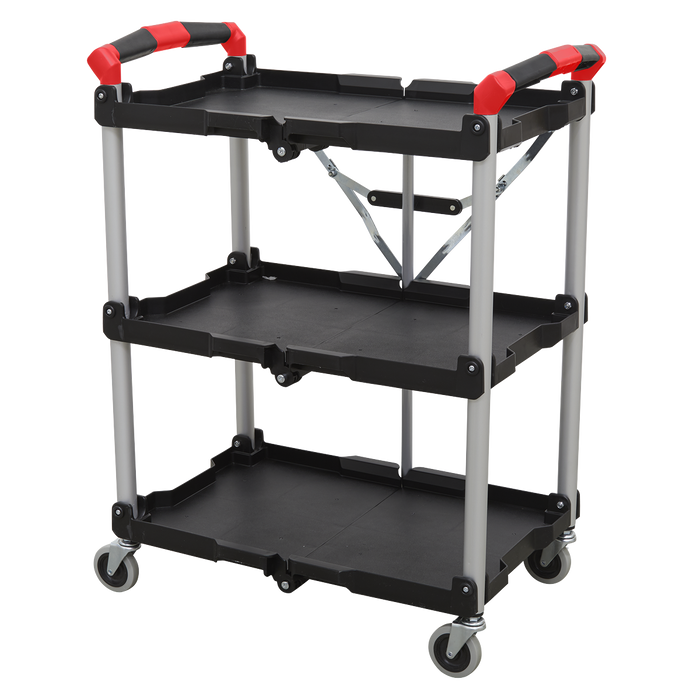 Folding Workshop Trolley 3-Level | CX314