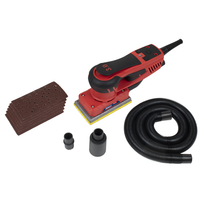 80 x 133mm Dual Action Variable Speed Brushless Sander 350W/230V | DAS151PS