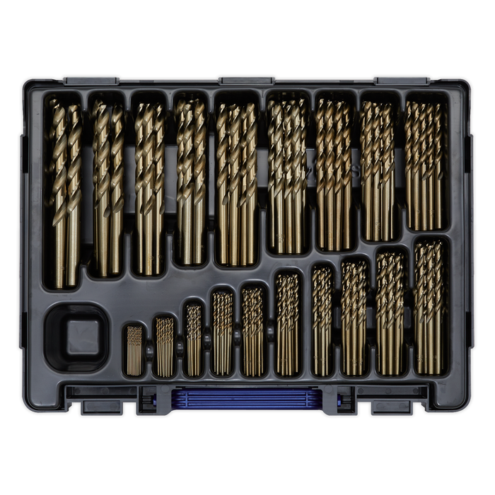 HSS Cobalt Fully Ground Drill Bit Assortment 1-10mm 170pc | DBS170CB