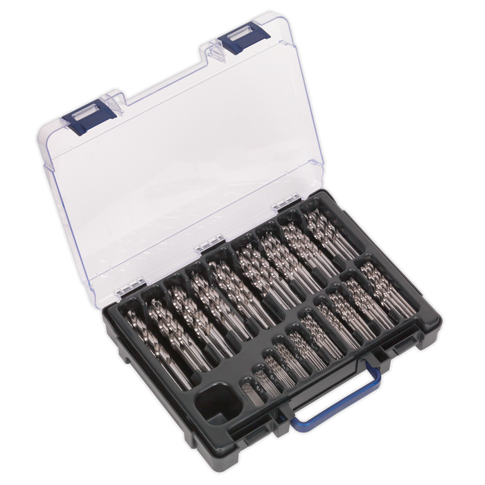 HSS Fully Ground Drill Bit Assortment 1-10mm 170pc | DBS170FG