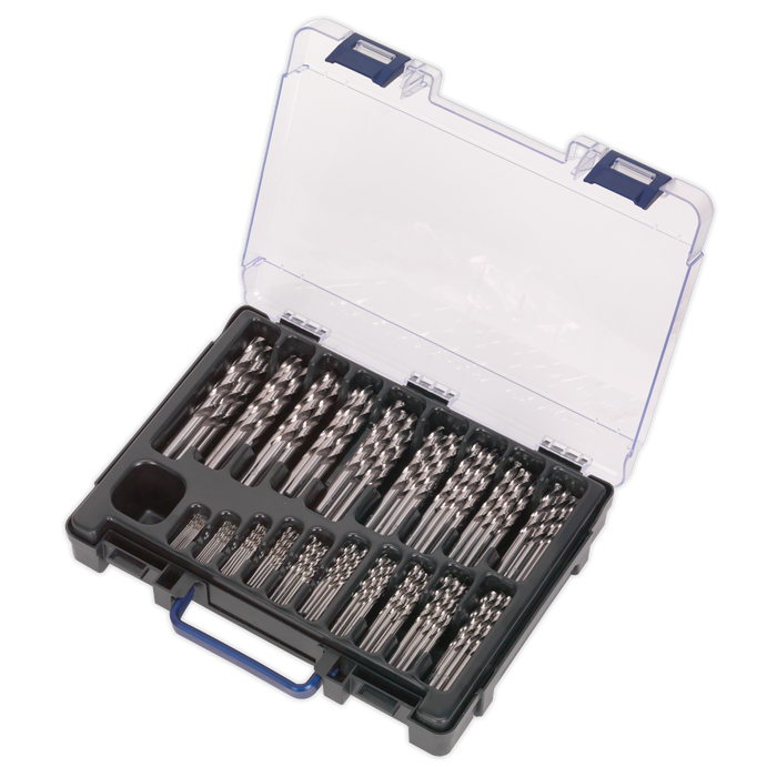 HSS Fully Ground Drill Bit Assortment 1-10mm 170pc | DBS170FG