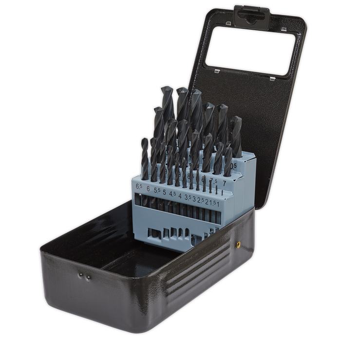 HSS Roll Forged Drill Bit Set 25pc | DBS25RF