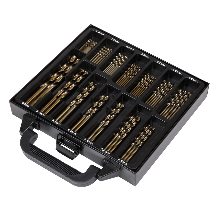 HSS Cobalt Fully Ground Drill Bit Set 99pc | DBS99CB