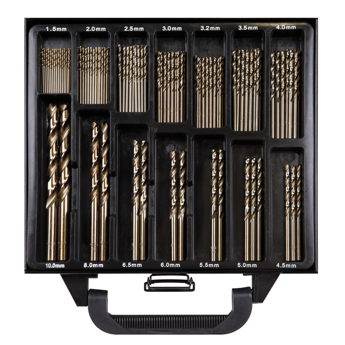 HSS Cobalt Fully Ground Drill Bit Set 99pc | DBS99CB