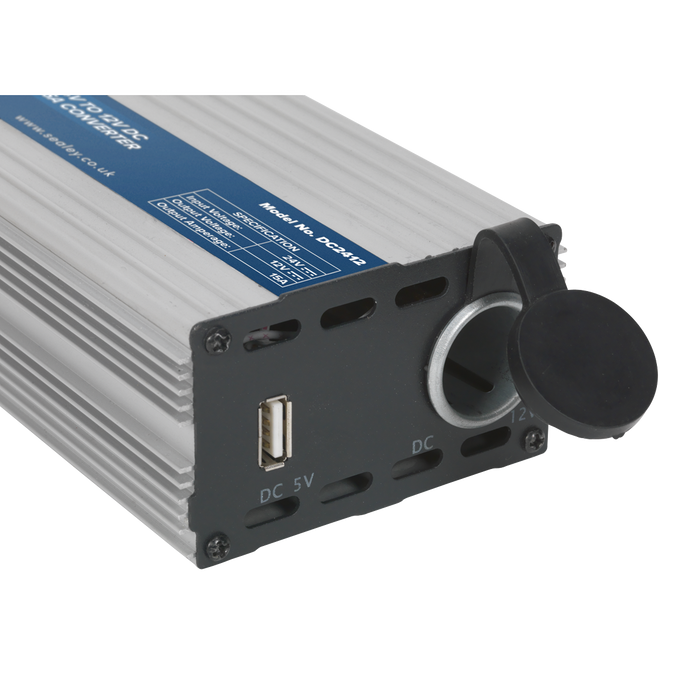 Converter 24V to 12V DC 15A | DC2412