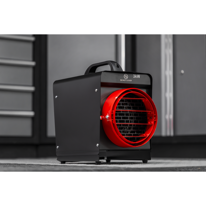 Industrial Fan Heater with Ducting 3kW/230V | DEH3001