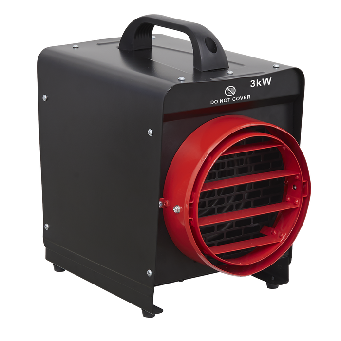 Industrial Fan Heater with Ducting 3kW/230V | DEH3001
