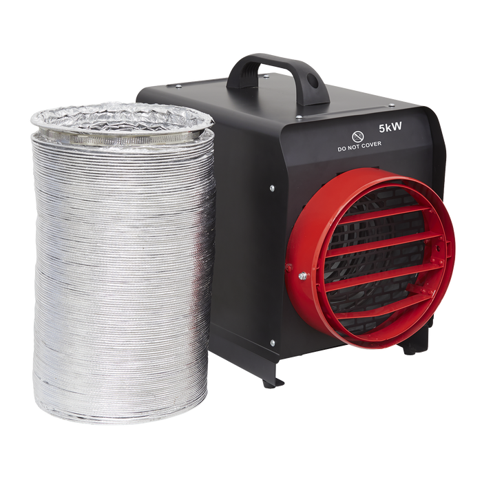 Industrial Fan Heater with Ducting 5kW/400V | DEH5001