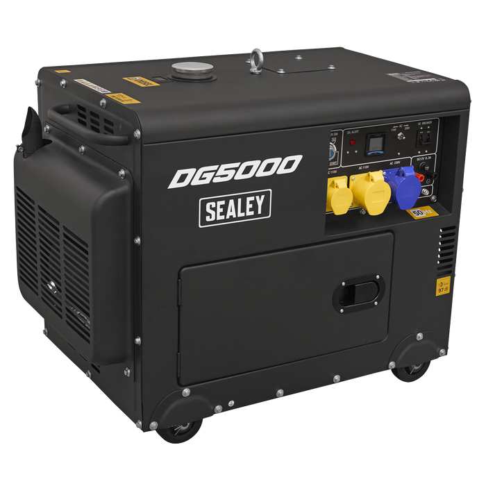 5000W Diesel Generator 4-Stroke Engine 110/230V | DG5000