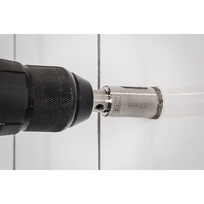 Electroplated Diamond Hole Saw 22mm | DHS22
