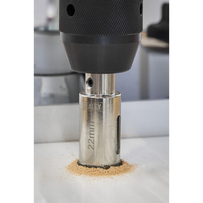 Electroplated Diamond Hole Saw 22mm | DHS22