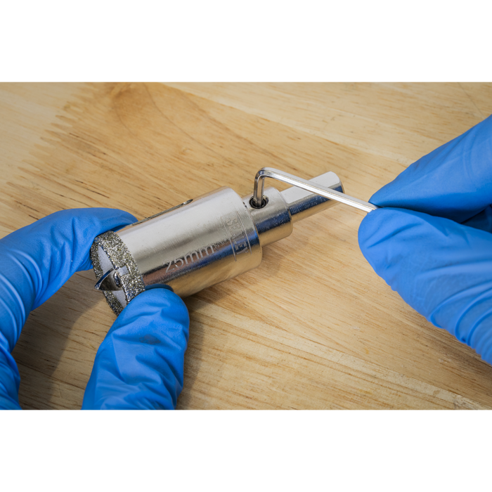 Electroplated Diamond Hole Saw 25mm | DHS25