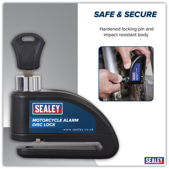 Motorcycle Alarm Disc Lock - Pair | DL5052