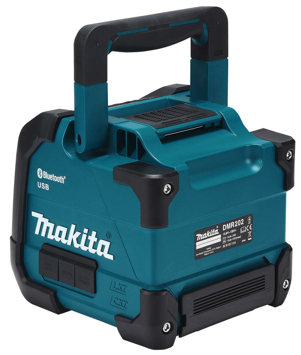 Makita Bluetooth Site Speaker CXT / LXT With LCD Panel | DMR202