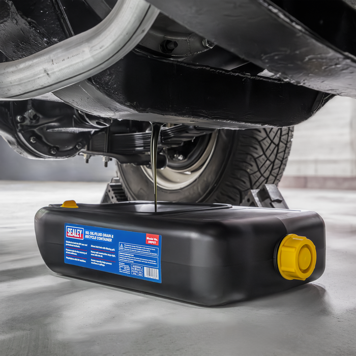 Oil/Fluid Drain & Recycle Container 10L | DRP07