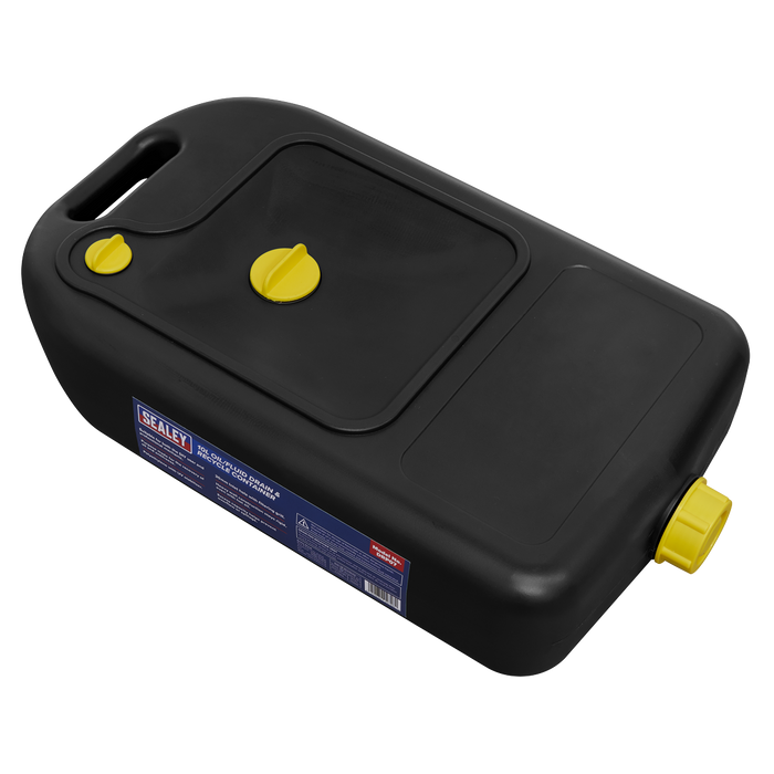 Oil/Fluid Drain & Recycle Container 10L | DRP07