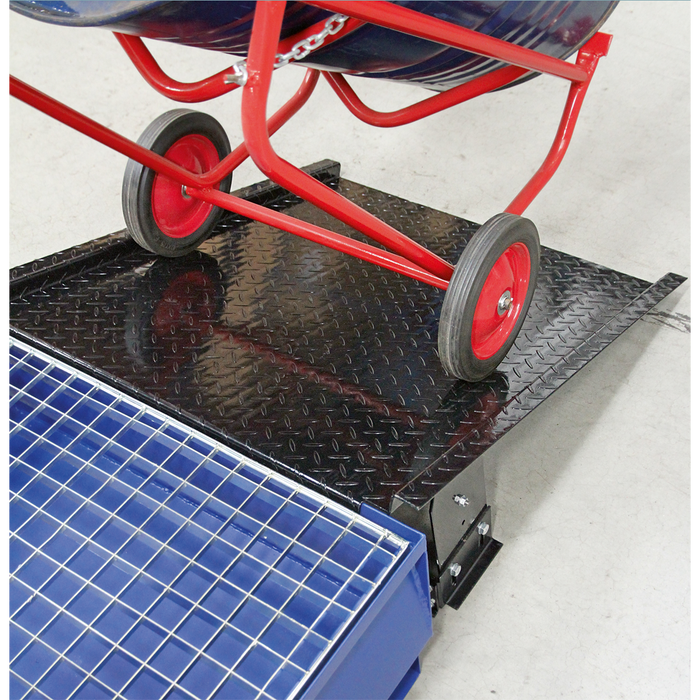 Adjustable Height Ramp for Barrel Bunds & Kerbs | DRP15