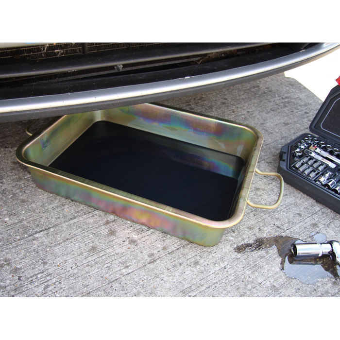 Metal Drain Pan 9L | DRPM1