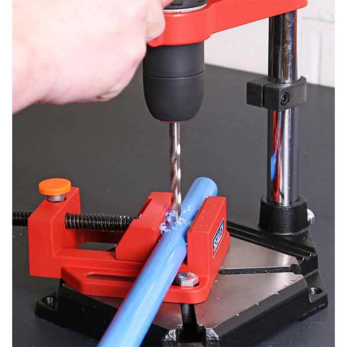 Drill Stand with Cast Iron Base 500mm & Vice 65mm | DS01