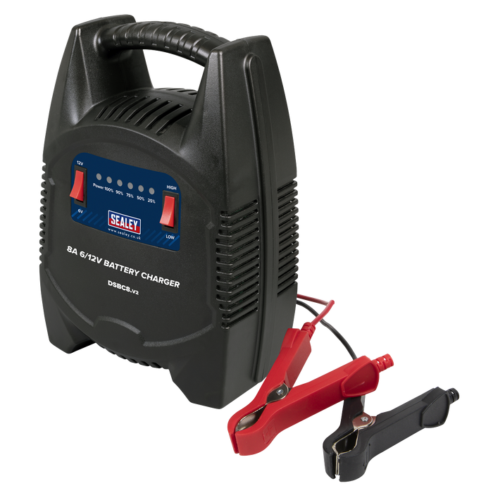 8A 6/12V Battery Charger 230V | DSBC8