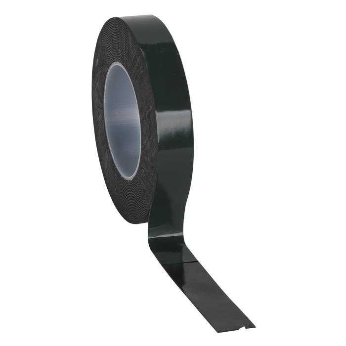 Double-Sided Adhesive Foam Tape 25mm x 10m - Green Backing | DSTG2510