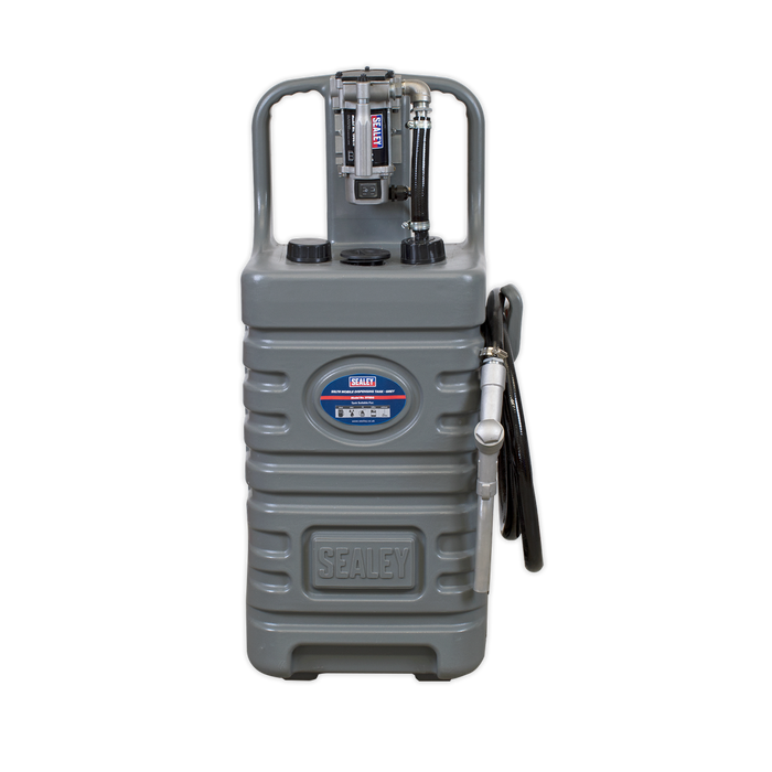 Mobile Dispensing Tank with Diesel Pump 55L - Grey | DT55GCOMBO1