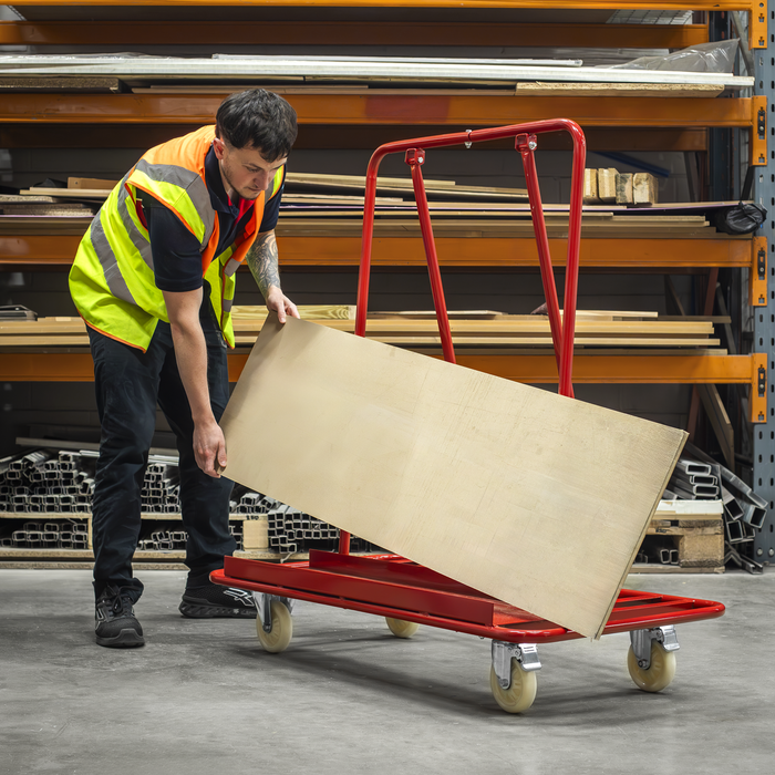 Plasterboard Trolley Large Sheet Handling 800kg Capacity | DWC01